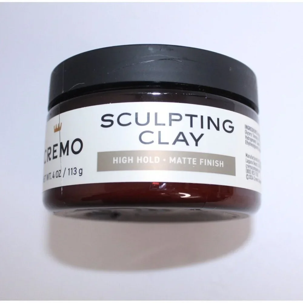 Cremo Sculpting Clay High Hold Matte Finish 4 oz Effortless Control New Unopened